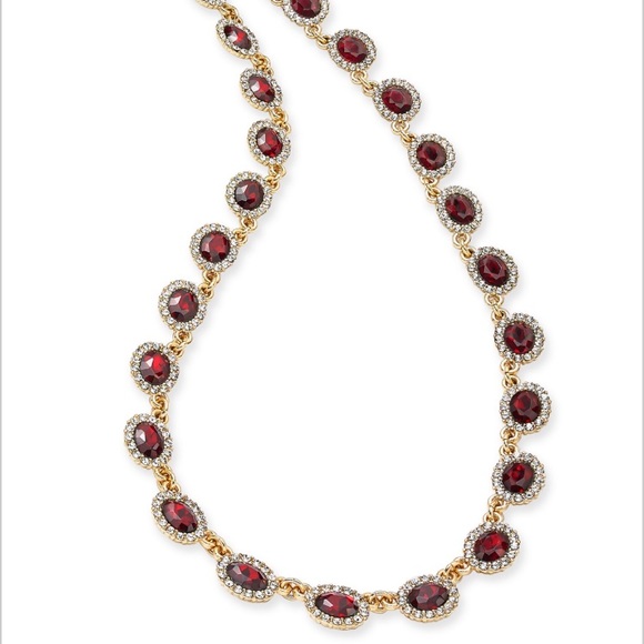 🌹CHARTER CLUB RED NECKLACE AND DROP EARRING SET🌹 - Picture 2 of 6